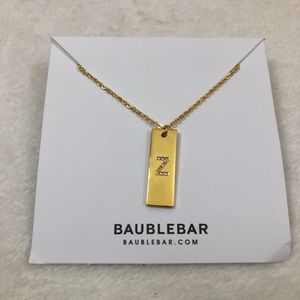 Baublebar Initial Necklace “Z”